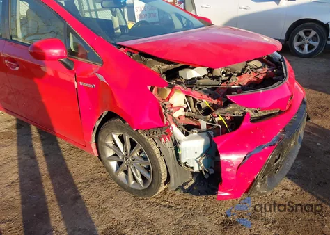 2017 Toyota Prius V Five from USA, damaged, VIN JTDZN3EUXHJ055664